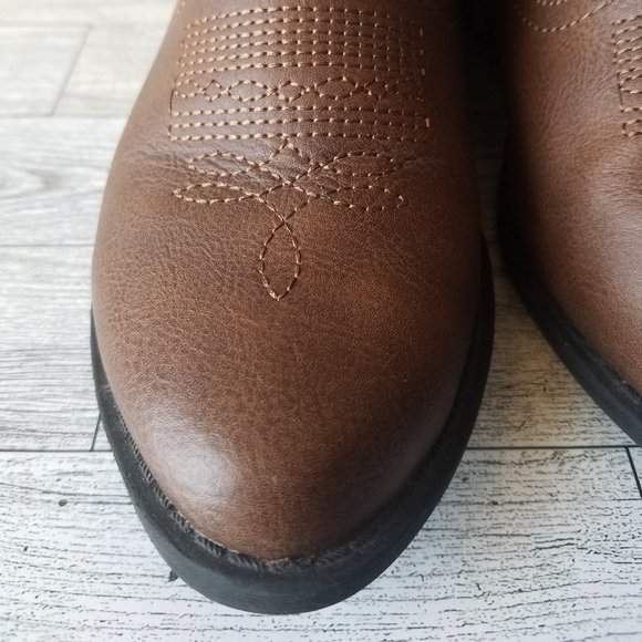 Cat and Jack Girlโs Western Boots Size 5 - Picture 3 of 9